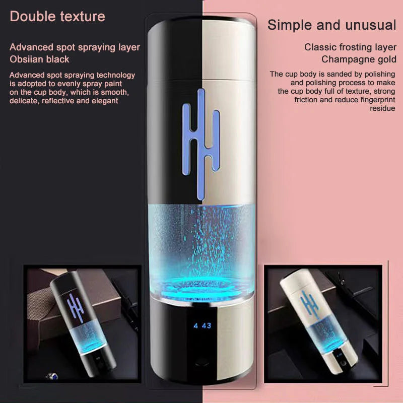 Premium SPE Hydrogen Water Bottle