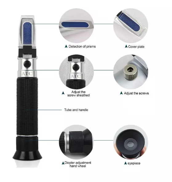 Salinity Refractometer (0-100%)