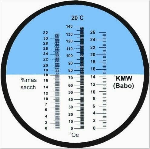 Refractometer Brix 0-32%