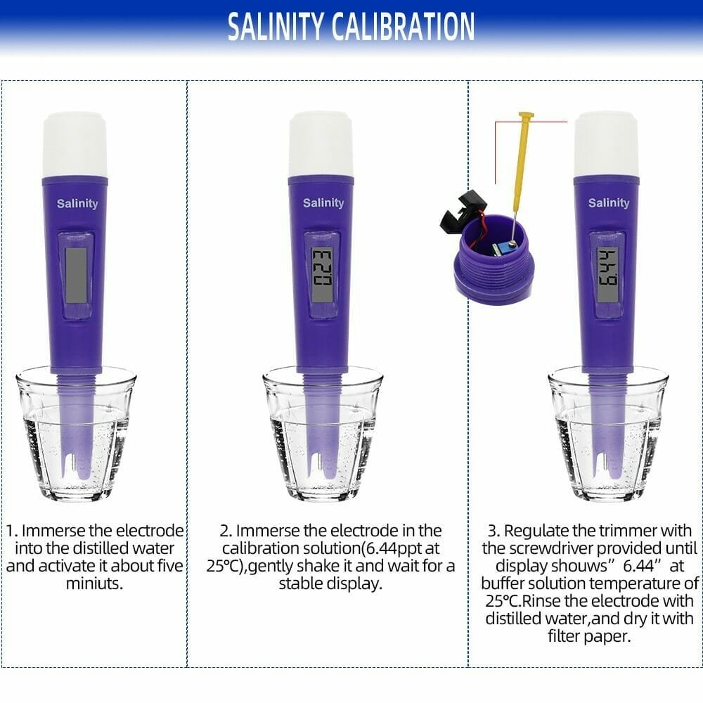 Portable Salinity Meter