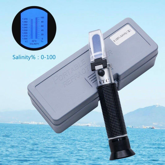 Salinity Refractometer (0-100%)