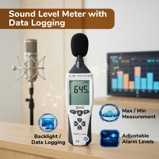 Sound Level Meter With Data Logging