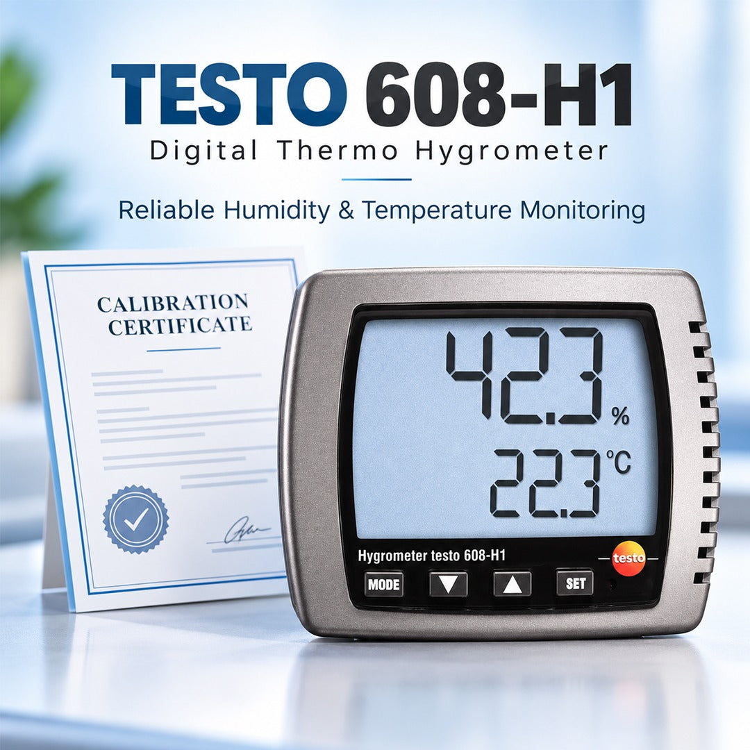 TESTO 608-H1 Digital ThermoHygrometer