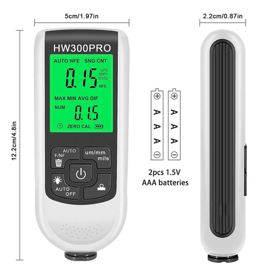  Car Paint Coating Thickness Gauge