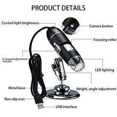 USB Digital Microscope 1000x Magnification