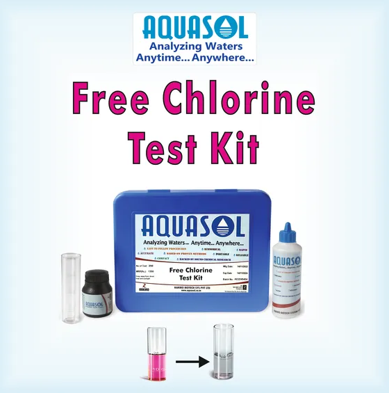 Aquasol Free Chlorine DPD Test Kit AE215