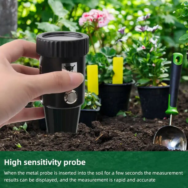 Ph Meter Soil Ph Meter Garden Flowers Soil Ph Sensors Soil