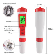 4 in 1  pH/TDS/EC/TEMP meter