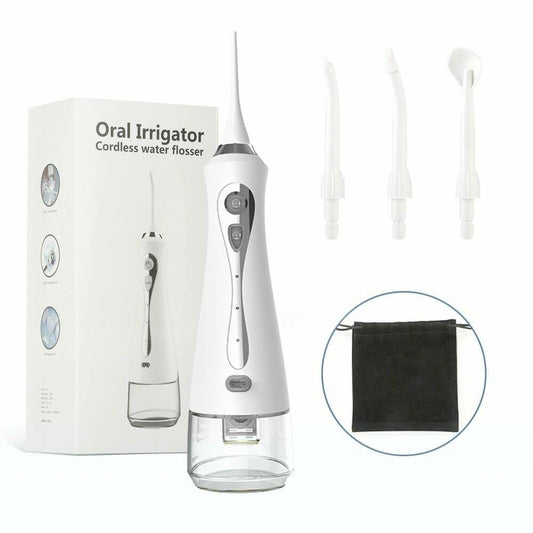 Cordless Water Flosser, portable and compact for convenient oral care at home or on the go