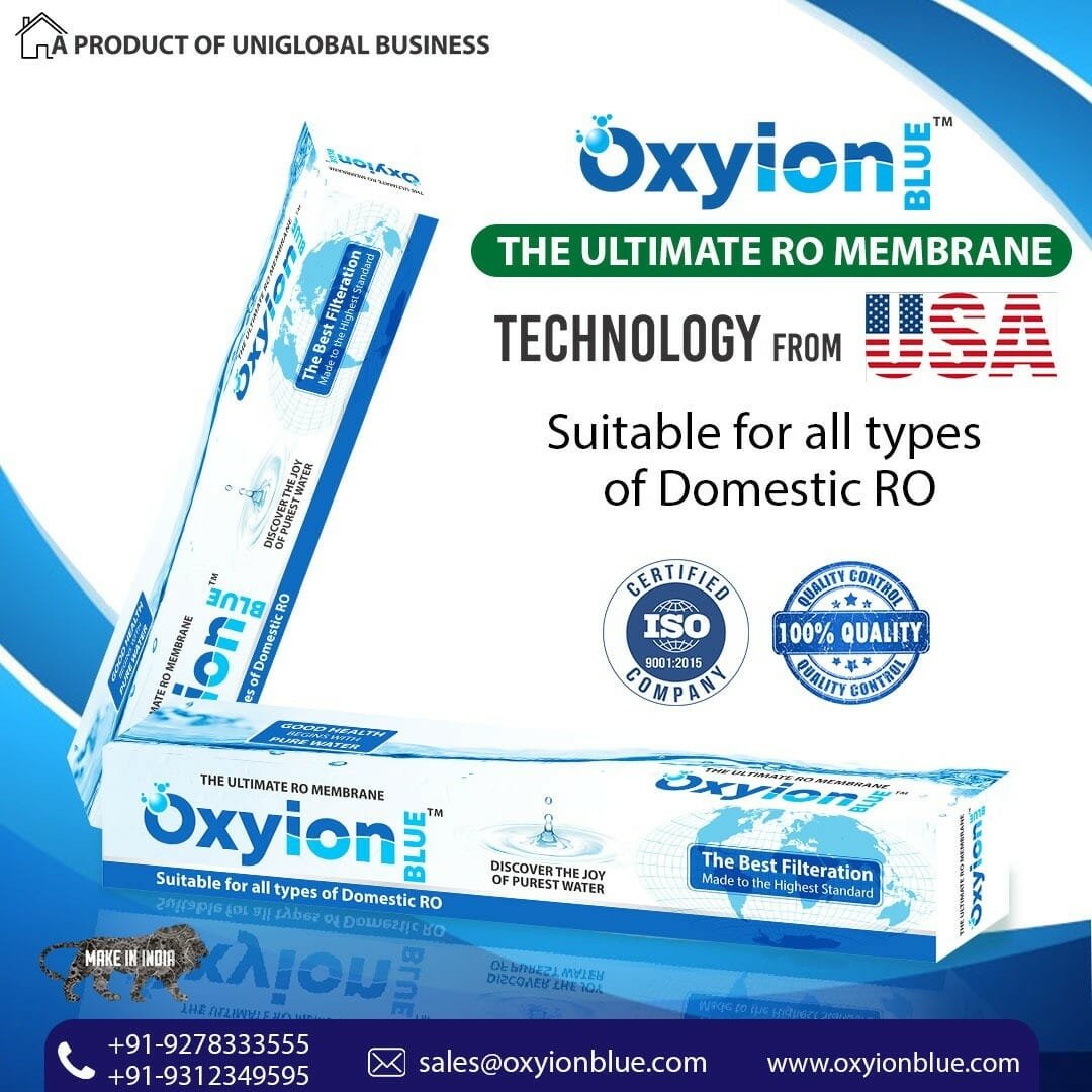 Oxyion Blue RO Membrane 100 GPD