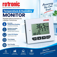 Rotronic HD1 Portable Digital Hygrometer