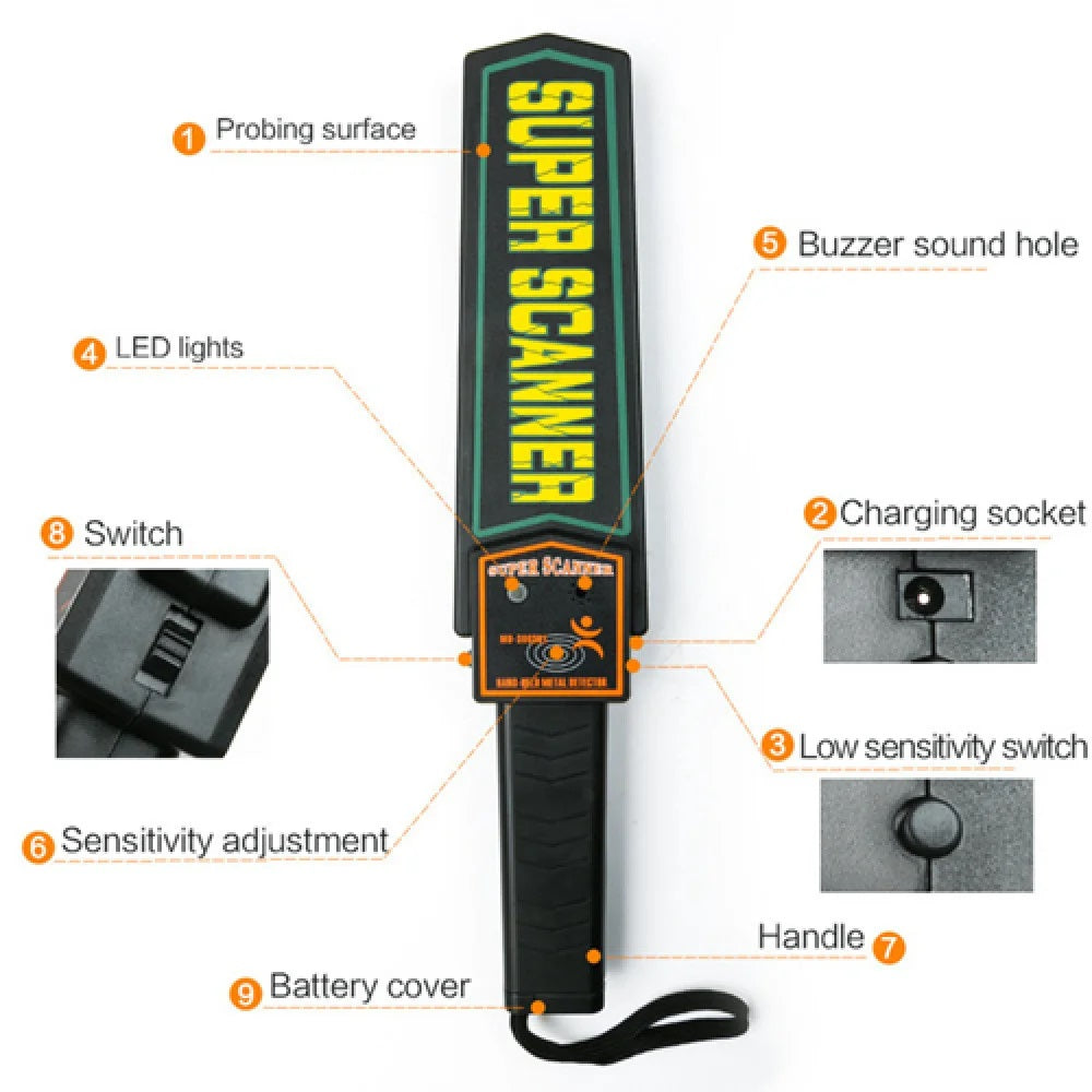 MD-3003B1 Security metal detector