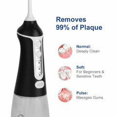 remove plaque by the use of Oral Irrigator