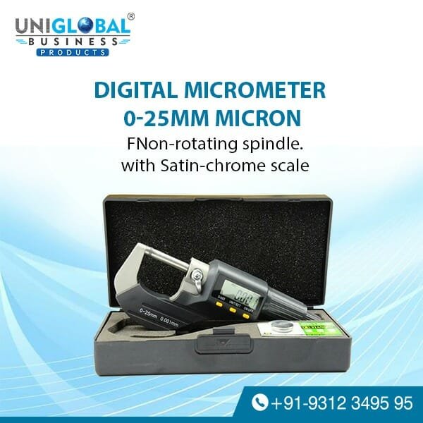 Digital Micrometer 0-25mm Micron